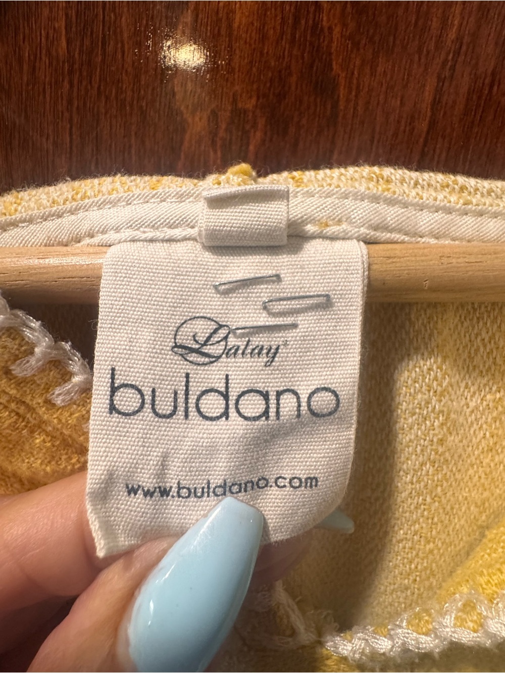 Yellow Hooded Beach Poncho Cover-Up - Picture 4 of 4